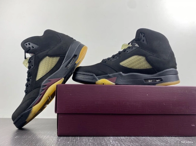 Cheap TBkick Black Maniere Air 5 A Ma Jordan x FD1330-001 0719